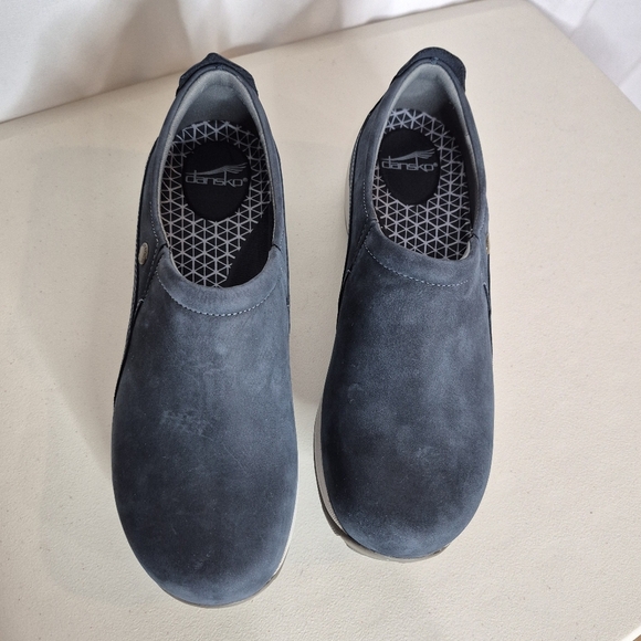 Dansko Patti Waterproof Milled Nubuck Leather Slip-On Shoe - Size 11.5 / 42 - Picture 7 of 15